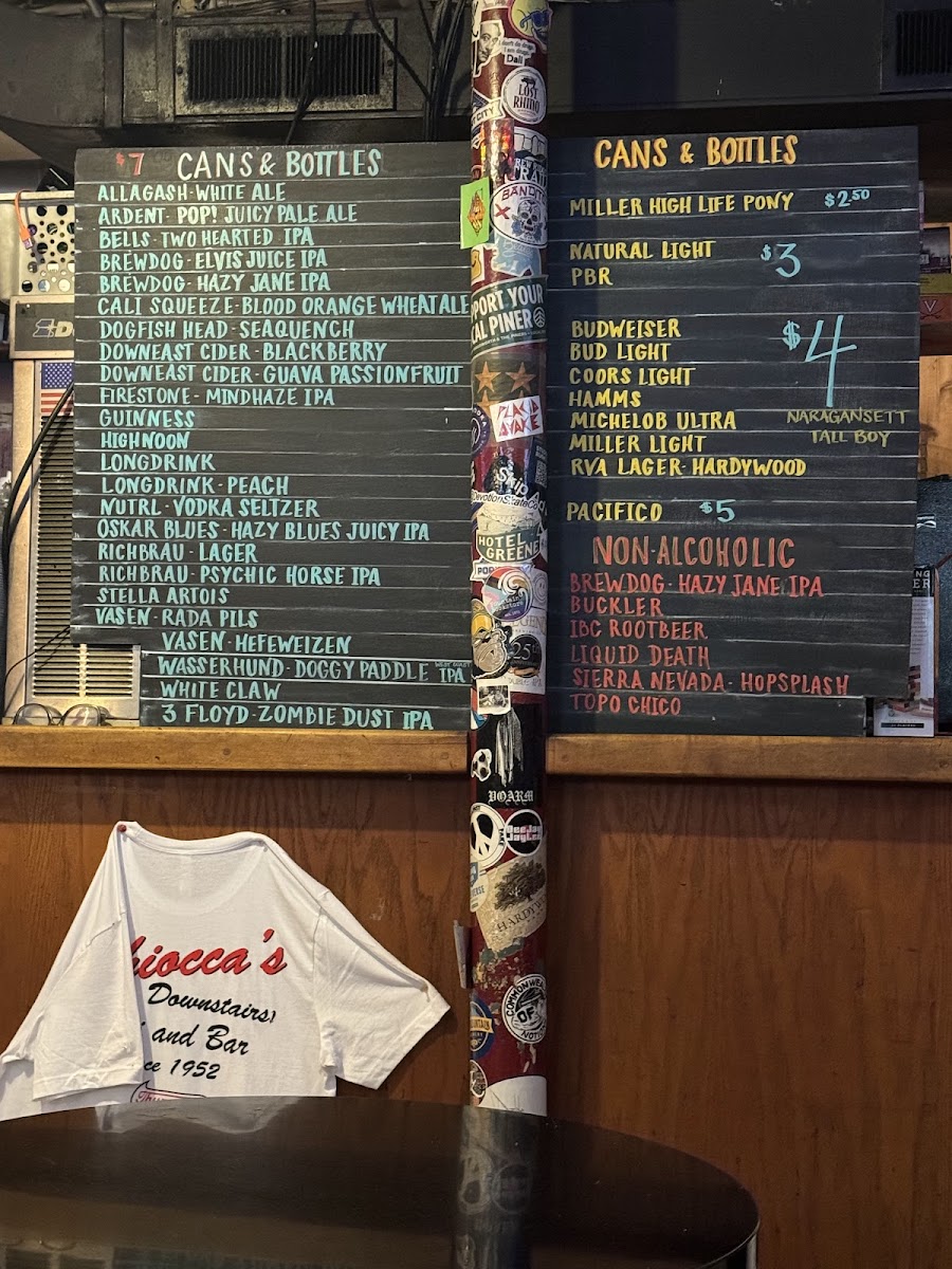 Chiocca's Menu - Image 2